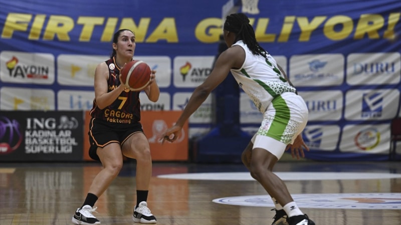 Galatasaray'dan Nesibe Aydın'a 24 sayılık fark!