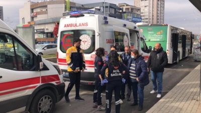 Tekirdağ'da halk otobüsü ani fren yaptı: 3 yaralı