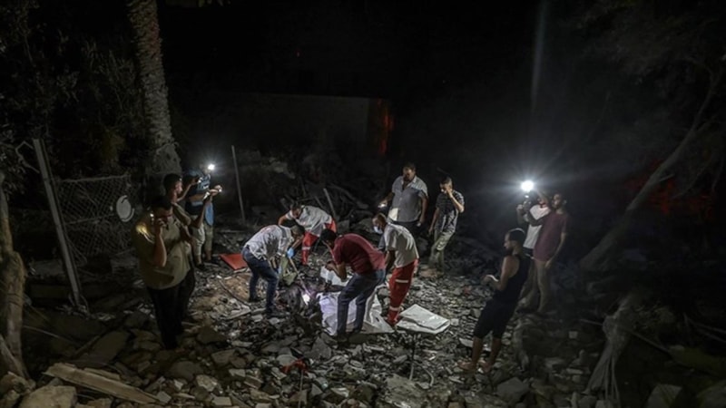 Gazze'de son 48 saatte 25 kişinin daha naaşı enkaz altından çıkartıldı