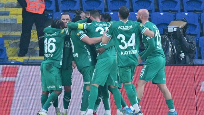 Bodrum FK'ya Başakşehir karşısında tek gol yetti