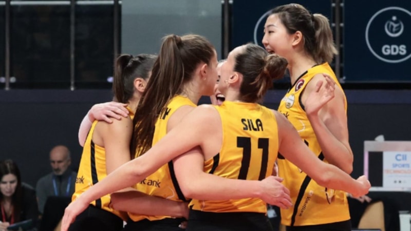 VakıfBank, Aydın Büyükşehir Belediyespor'a set vermedi