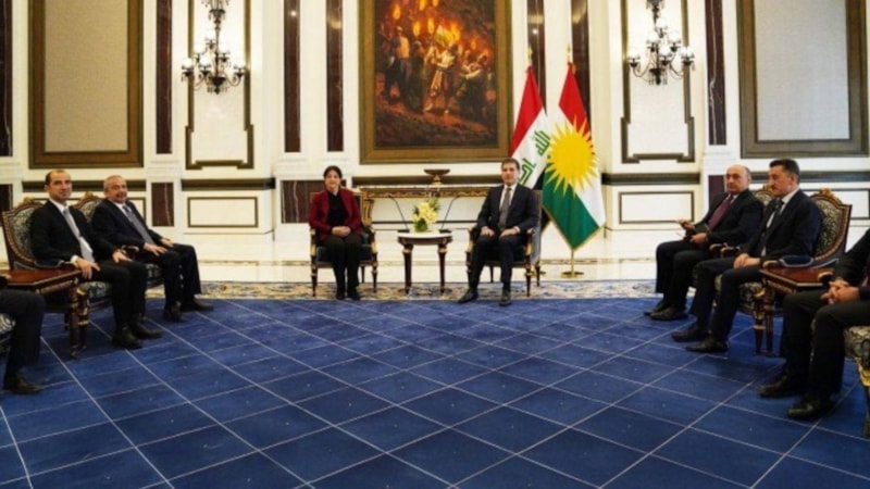 DEM Parti İmralı heyeti ile Neçirvan Barzani'yle görüştü