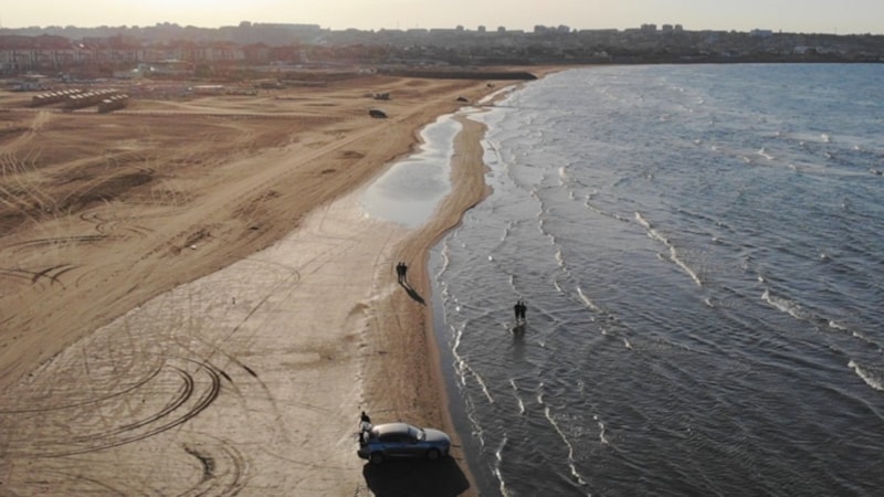 Hazar Denizi'nde su seviyesi 2 metre azaldı