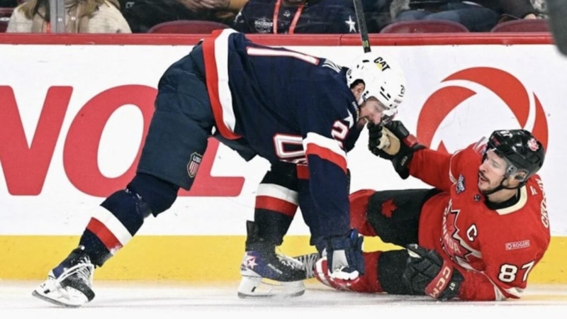 ABD-Kanada maçında yumruklar konuştu: İlk 9 saniyede üç kavga