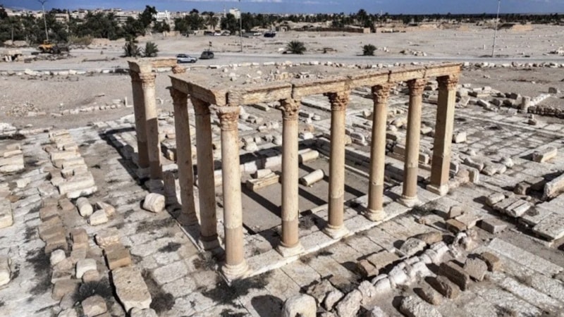 Suriye'nin antik kenti Palmira turizme kazandırılacak