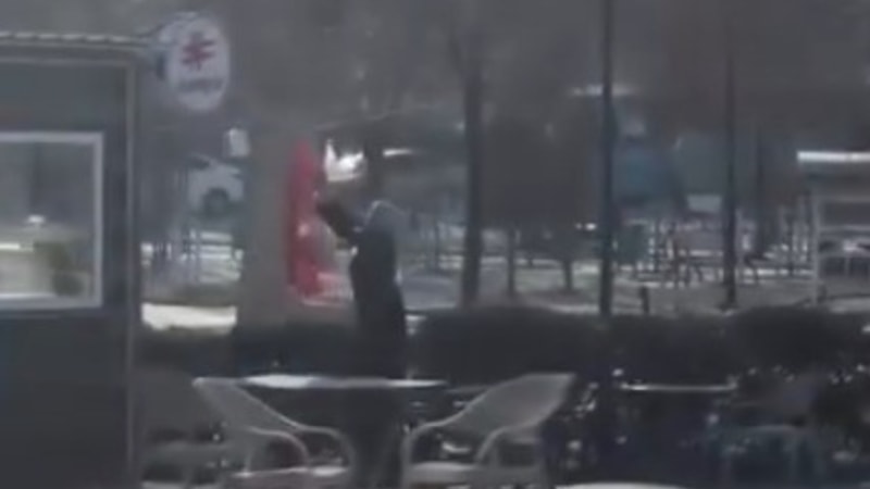 Kahramanmaraş'ta bayrağa zarar verdiği iddia edilen kadın, zihinsel engelli çıktı