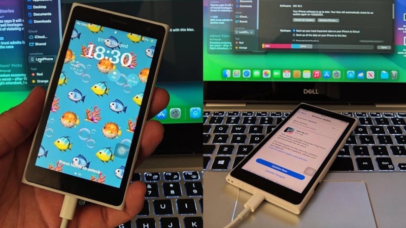 Nokia ve iPhone karışımı akıllı telefon: NokiApple LumiPhone 1020 SE