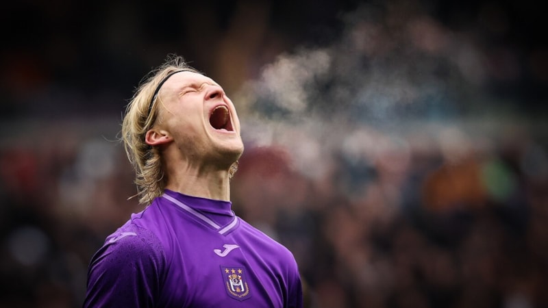 Anderlecht'te Kasper Dolberg sakatlandı