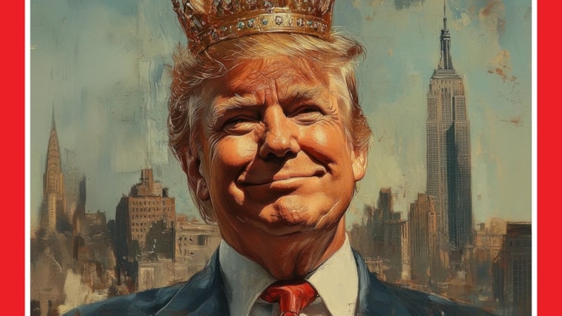 Donald Trump kendisini ABD'nin kralı ilan etti: Beyaz Saray paylaştı