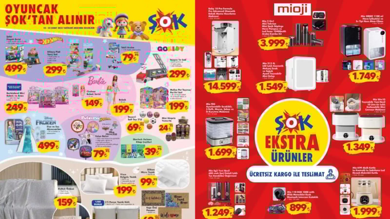 ŞOK’a taşınabilir mini çamaşır makinesi geliyor; işte ŞOK 22 Şubat Aktüel Ürünler