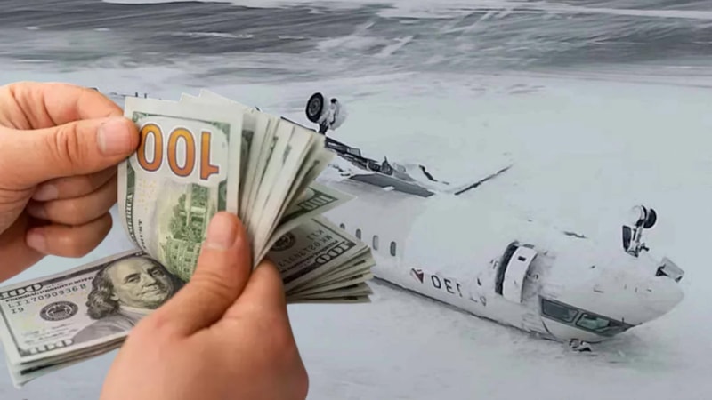 Uçak ters dönmüştü! Hava yolu şirketinden çarpıcı adım: Yolculara 30 bin dolar verilecek