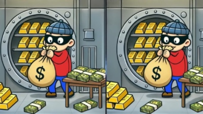 Dedektif IQ'lular toplanın: İki hırsız arasındaki 3 farkı gördünüz mü