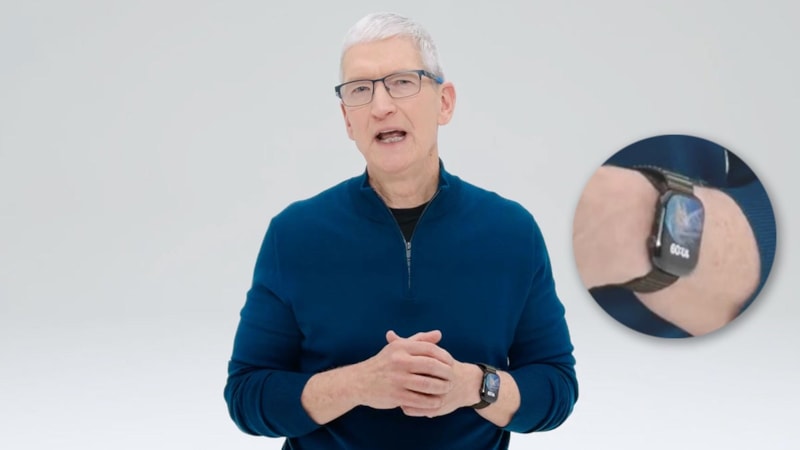 Tim Cook'un Apple Watch'u neden hep aynı saati gösteriyor
