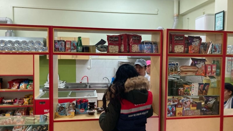 Trakya'da okul kantinleri ile restoran ve marketler denetlendi