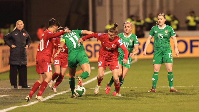 A Milli Kadın Futbol Takımı, İrlanda'ya yenildi