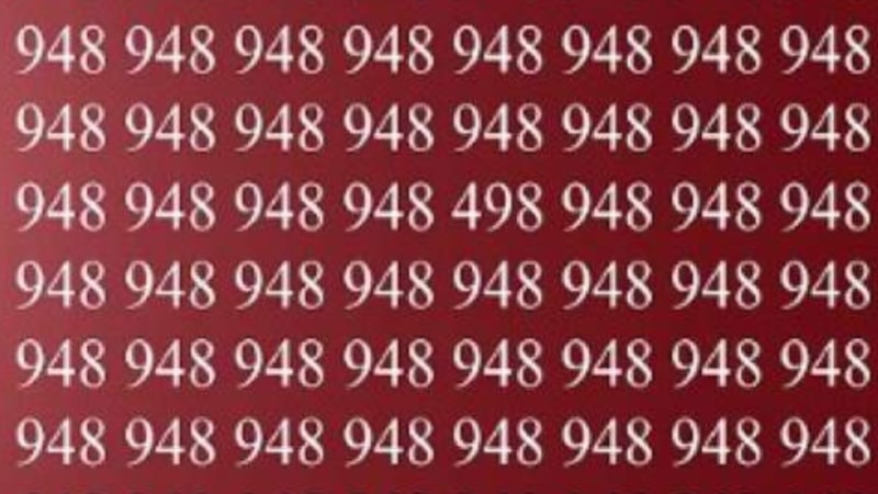 Akıl Testi: Dahi Olanlar Tek Sayıyı 5 Saniyede Bulabilir