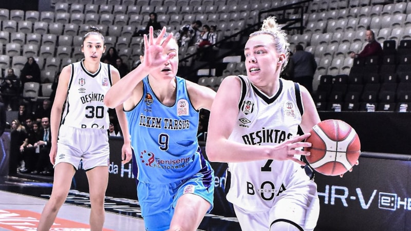 Beşiktaş'tan Tarsusspor'a 30 sayılık fark!