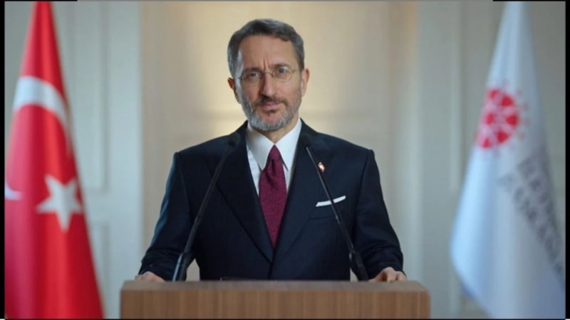 Fahrettin Altun'dan kongre mesajı