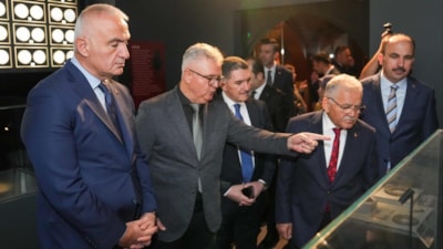 Millet Kütüphanesi'nde 'Anadolu Selçuklu Sergisi' açıldı