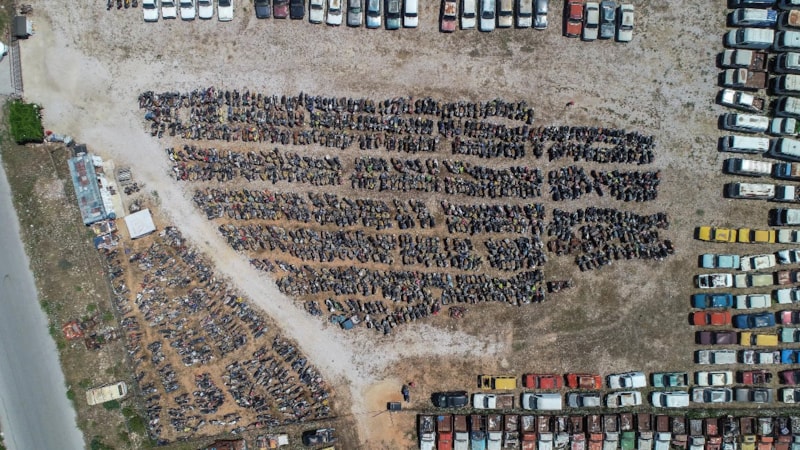 Antalya'da yediemin otoparkları 'döviz mezarlığına' döndü