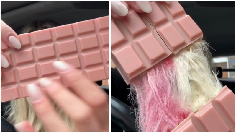 Dubai çikolatasını unutun! Yeni trend: Melek saçlı çikolata