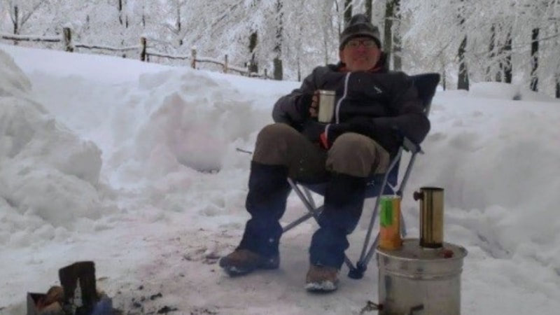 Kütahya Domaniç Dağları'nda iglo keyfi