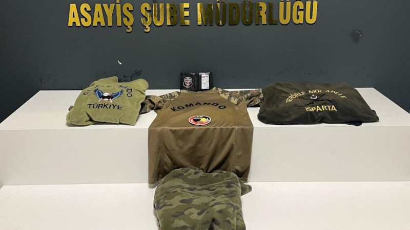 Antalya'da SAT komandosu gibi davranıp dolandırıcılık yaptı