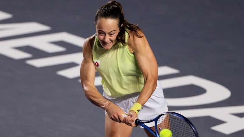 Zeynep Sönmez, Merida Açık Turnuvası'na çeyrek finalde veda etti