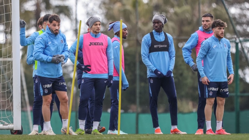 Trabzonspor, Konyaspor maçının hazırlıklarına devam etti