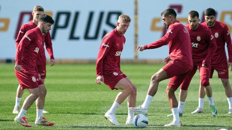 Galatasaray, Kasımpaşa maçının hazırlıklarını noktaladı