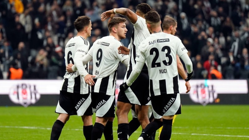 Beşiktaş bu sezon ilk kez 4 maç art arda kazandı