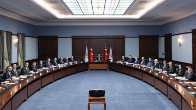 AK Parti MYK, Cumhurbaşkanı Erdoğan başkanlığında toplandı