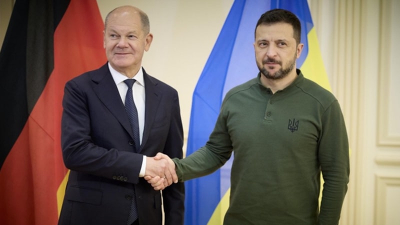 Almanya Başbakanı Scholz, Zelensky ile görüştü