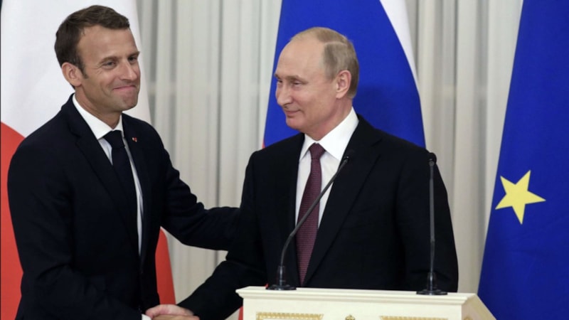 Rusya: Macron sonsuz kadar ortadan kaybolacak