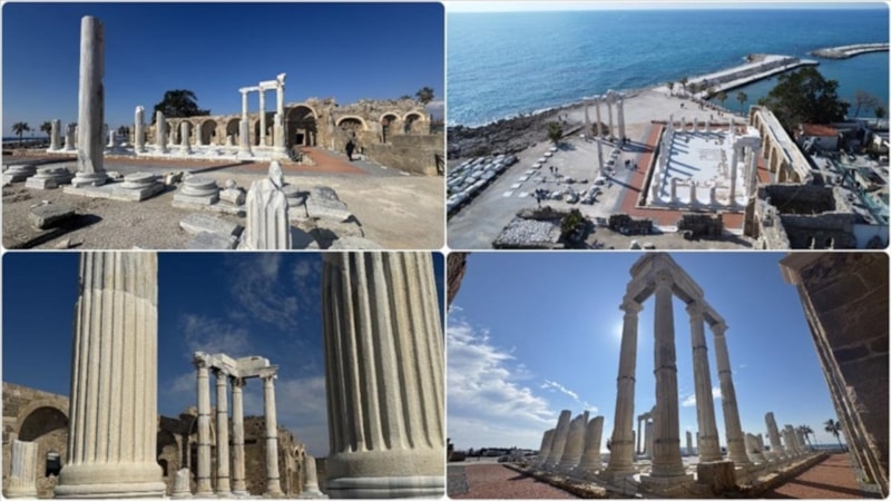 Restorasyonu tamamlanan tarihi Athena Tapınağı ziyaretçilerini bekliyor