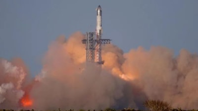 Uzay roketi Starship 8’inci uçuş testinde de patladı