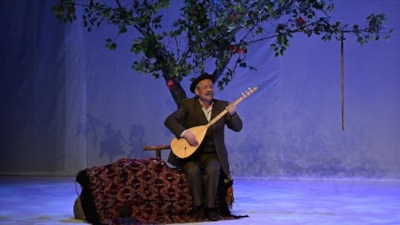 Külliye'de Ramazan  etkinlikleri kapsamında Aşık Veysel tiyatro gösterimi düzenlendi