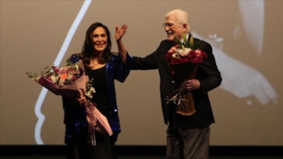 Türkan Şoray ve İzzet Günay, Vesikali Yarim filmi için 57 yıl sonra bir araya geldi