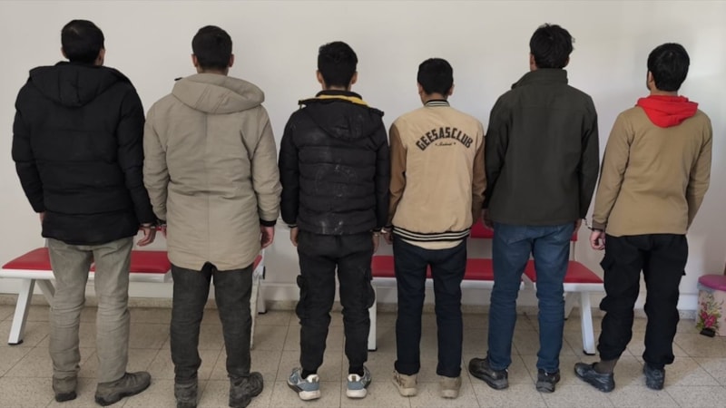 Ardahan'da 6 düzensiz göçmen yakalandı