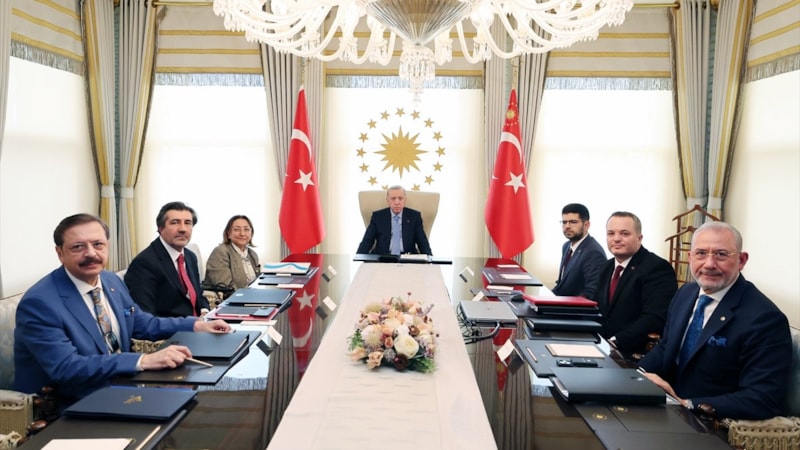 Cumhurbaşkanı Erdoğan, TVF Yönetim Kurulu Toplantısına başkanlık etti