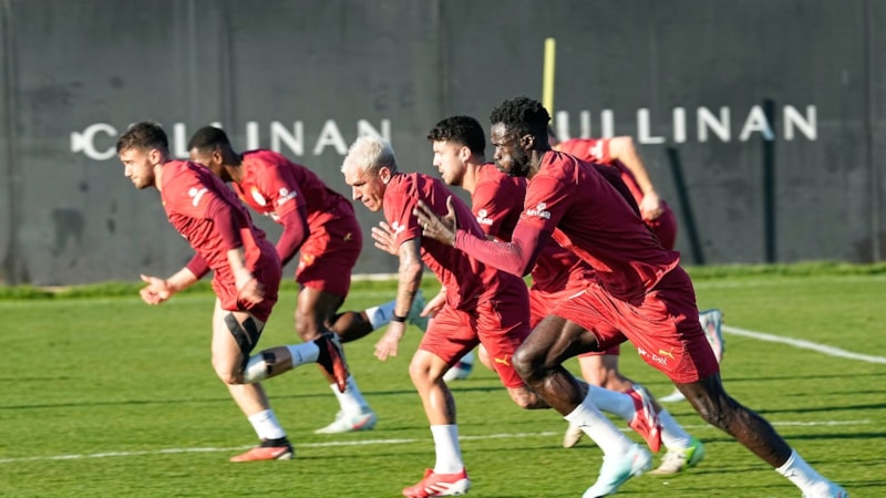 Galatasaray, Alanyaspor maçının hazırlıklarını sürdürdü