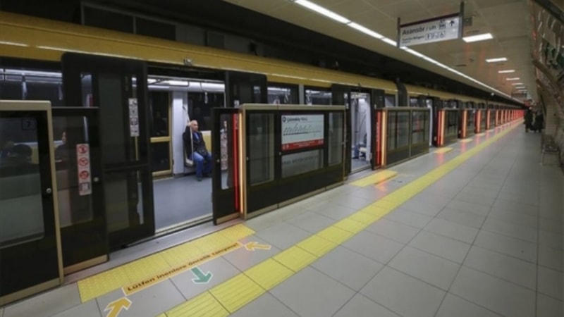 Beyoğlu'ndaki bazı metro durakları bugün işletmeye kapatılacak