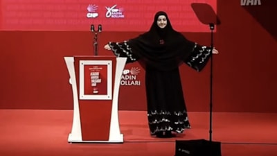 AK Parti'den CHP'ye geçen Pınar Arslan: Bugün bu tesettürümle ben CHP'liyim