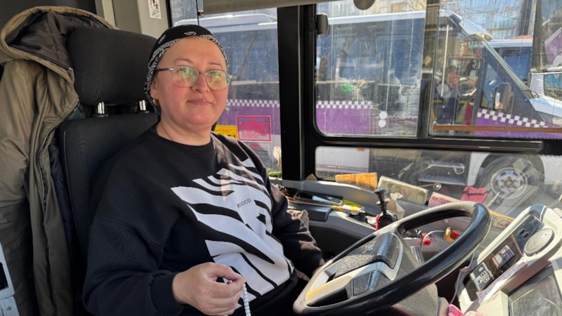 Ordu'da çocukluk hayalini gerçekleştirip otobüs şoförü oldu