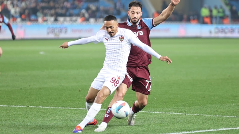 Trabzonspor evinde Hatayspor'a kaybetti