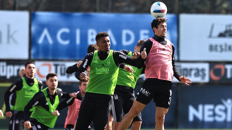 Beşiktaş, Gaziantep FK maçının hazırlıklarını tamamladı