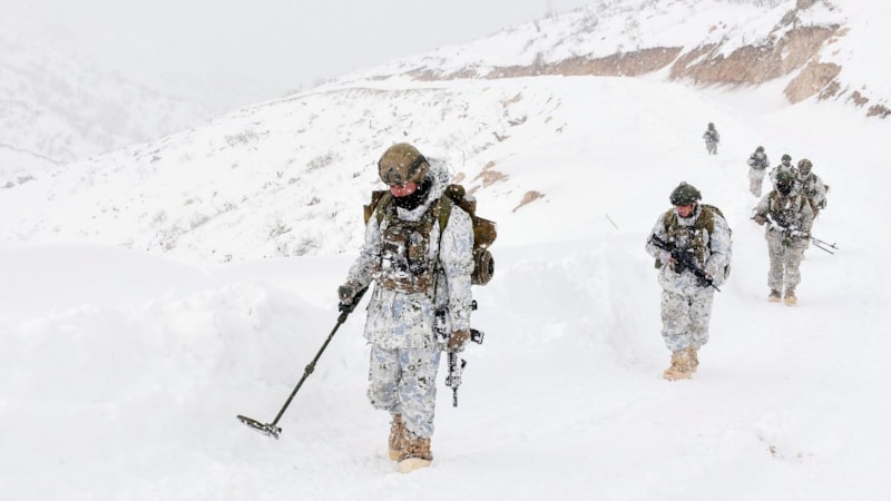 MSB, Irak'ın kuzeyinde görevdeki Mehmetçikleri paylaştı