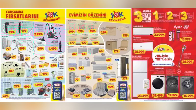 ŞOK'a 3000 TL indirimli Dyson saç kurutma makinesi geliyor... ŞOK 12 Mart Aktüel