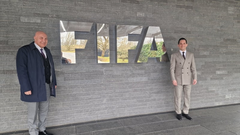 Samsunspor Başkanı Yüksel Yıldırım'dan FIFA'ya ziyaret