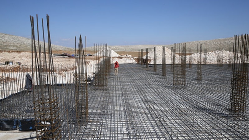 Karahantepe Ören Yeri'ne koruma çatısı